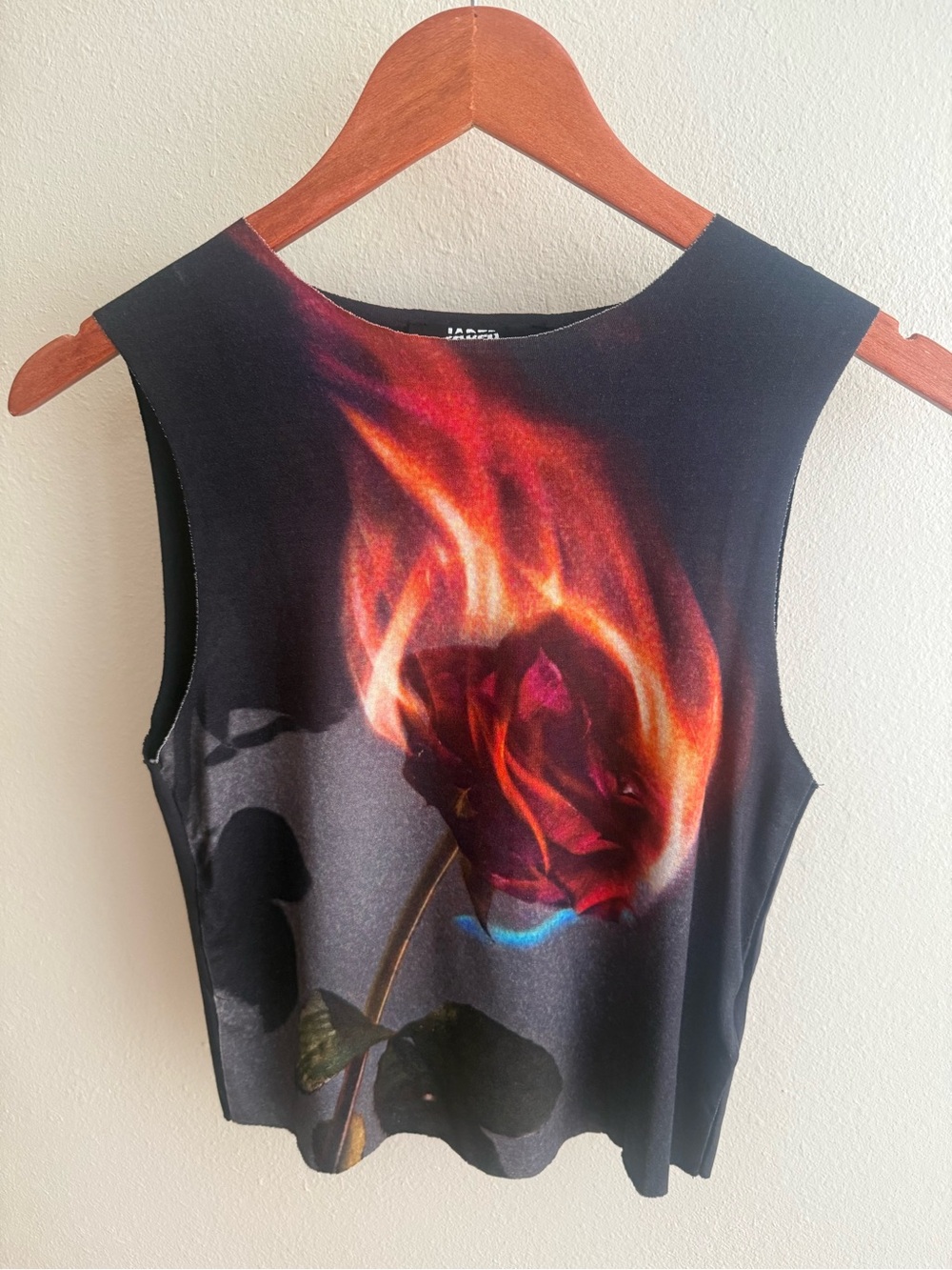 Jaded London rose tank